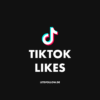tiktok likes black bg lf